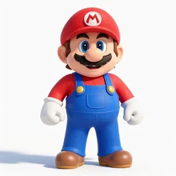 a human version of super mario