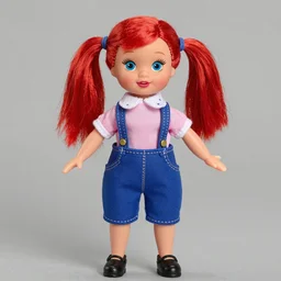 pippi longstocking langstrump, red pigtails