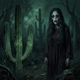 🌵 by sarah ann loreth and zdzisław beksinski in creepy scary nightmare atmosphere, realsitic