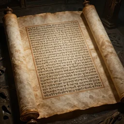 ultra - realistic photo a partially - unrolled gothic dead sea scroll with nabeatean aramaic in short sideways columns, dark, brooding, volume lighting, atmospheric lighting, painted, intricate, ultra detailed by leesha hannigan, thierry doizon, kai carpenter, well composed, best on artstation, cgsociety, epic, stunning, gorgeous, intricate detail, wow, masterpiece