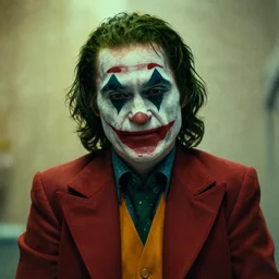 film still of Ben Shapiro as joker in the new Joker movie