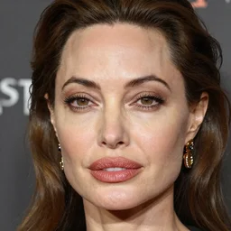 portrait of Angelina Jolie in the style of Mario Testino, award-winning, detailed, 82 mm sigma art, close up