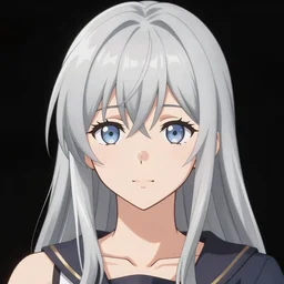 silver hair girl, wearing multicam, portrait ilustration by Takehiko Inoue