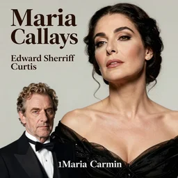 award winning editorial photo of a maria callas as carmen by edward sherriff curtis and lee jeffries, 4 0 mm nd 5, perfect lighting, 1 9 6 0 s ', gelatin silver process