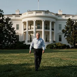 President Dragged out of White House, AP CNN