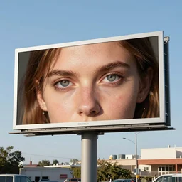 The sun has fallen down And the billboards are all leering And the flags are all dead at the top of their poles shot from camera, mood