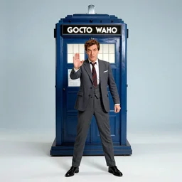 groucho marx as doctor who, 1 9 7 0 s, wide shot