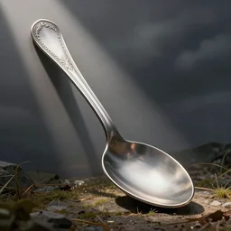 Comically large spoon
