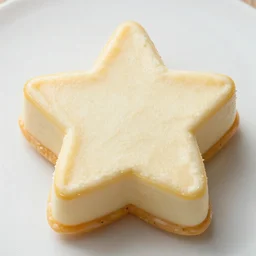 A close up of a Cake shaped like a star, HD, realistic, High Resolution, sharp focus.