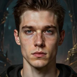 dungeons and dragons dark fantasy character closeup portrait, dramatic light, epic background, 2 0 0 mm focal length, painted by stanley lau, painted by greg rutkowski, painted by stanley artgerm, high detail, real life skin, freckles, 8 k, stunning detail, works by artgerm, greg rutkowski and alphonse mucha, unreal engine 5, 4 k uhd, digital art, trending on artstation