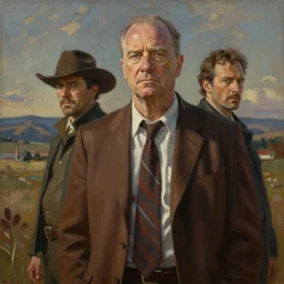 saul goodman, better call saul, painting by sargent and leyendecker and greg hildebrandt
