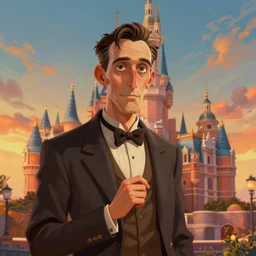 A beautiful portrait of lovecraftian disneyland, digital art by Eugene de Blaas and Ross Tran, vibrant color scheme, highly detailed, in the style of romanticism, cinematic, artstation, Greg rutkowski