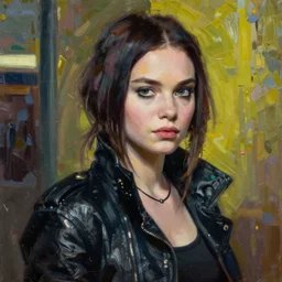 cyberpunk rooney mara, intricate oil painting by john singer sargent, trending on artstation
