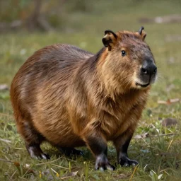cabybara, classic painting, realistic, detailed