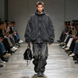 leaked screenshot of Balenciaga campaign for the year 2049
