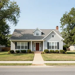 generic mid - west house, liminal space