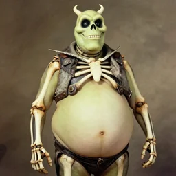 old photo of an overweight skeletor from heman