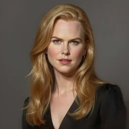 nicole kidman, photo portrait by martin scholler elegant highly detailed digital painting artstation pixiv