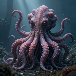 one of those blob creature things that are full of tentacles and enclose around you