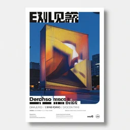 poster design in the style of david rudnick