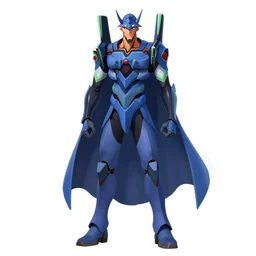 character design digital 2 d man viking cape evangelion cyborg blue armor sword of fire by gaston bussiere, anna nikonova aka newmilky, greg rutkowski, yoji shinkawa, yoshitaka amano, tsutomu nihei, muira, moebius, donato giancola, trending on artstation, featured on pixiv