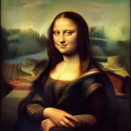 obama in the style of the mona lisa painting, 4 k