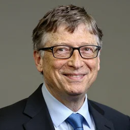 portrait photograph of bill gates, by yousuf karsh, highly detailed, dslr photography