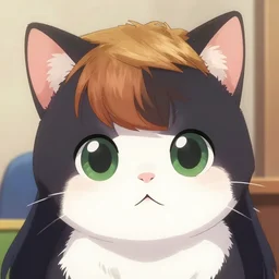 Donald Trump as an anime cat girl