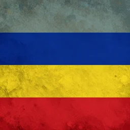 bicolor flag with only two equal horizontal bands