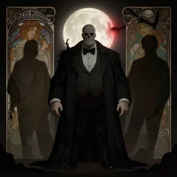 an ultra detailed vector image of a big daddy in the style of bloodborne, concept art by alphonse mucha and greg rutkowski, scary shadows, blood moon eclipse, octane render, liminal space