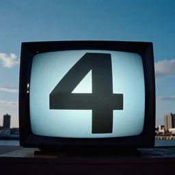 the sky above the port was the color of television, tuned to a dead channel n 4