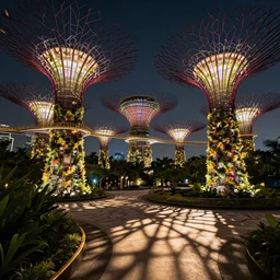 garden of earthly delights set in singapore's gardens by the bay