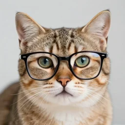 cat with cool glarsses, 4 k, 8 5 mm,