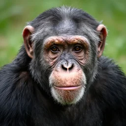 national geographic photo of a chimpanzee with the face of boris johnson, high quality