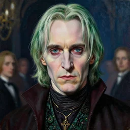 a close - up portrait of lord voldemort, attending the yule ball. beautiful painting by jim kay. color harmony, 8 k detail, gallery quality, hd wallpaper, premium prints available, hyper - detailed, intricate design.
