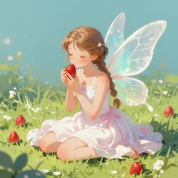 Artstation strawberry fairy