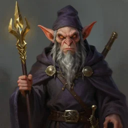 a detailed portrait of a goblin sorcerer, by justin gerard and jean baptiste monge, digital art, realistic painting, dnd, character design, trending on artstation
