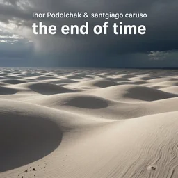 landscape at the end of time, art by ihor podolchak and santgiago caruso, hyperrealism