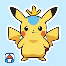 cute miss mascot diamat diamat zweilous pokemon sticker art, cronobreaker, beeple game icon