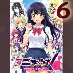 promotional fan-made High-res poster of a slice of life manga n-6