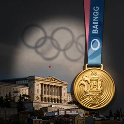 max branning winning Olympic gold