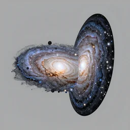 galaxy colide