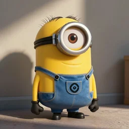 minion dibujado estilo andy warhol