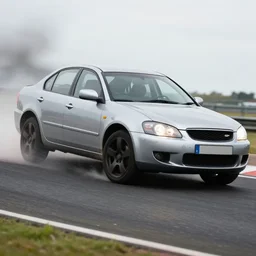 jeremy clarkson crashing and burning, photorealistic
