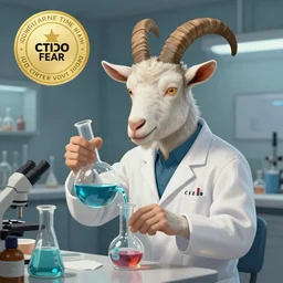 a mad scientist goat in lab coats mixing acids, digital painting, digital illustration, digital art, trending on artstation and unreal engine, deviantart, smooth, hyper detailed, award - winning, hd