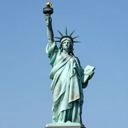 mascular statue of liberty by liam brazier, tom whalen, tristan eaton