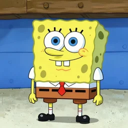 spongebob squarepants, art by adonna khare,