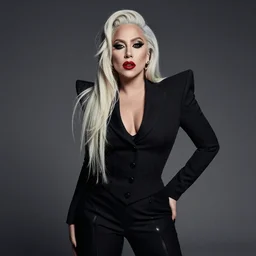 lady gaga photoshoot by nick knight editorial studio lighting 4k