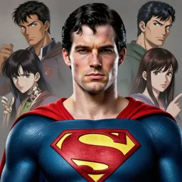 Christopher reeve!!! damaged skin exposed endoskeleton , superman costume, realistic shaded perfect face, fine details. not anime. Realistic shaded lighting poster by Ilya Kuvshinov katsuhiro, magali villeneuve, artgerm, Jeremy Lipkin and Michael Garmash, Rob Rey and Kentarõ Miura style, trending on art station