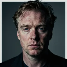 a portrait from the spiritual world, dark, front view, by christopher nolan